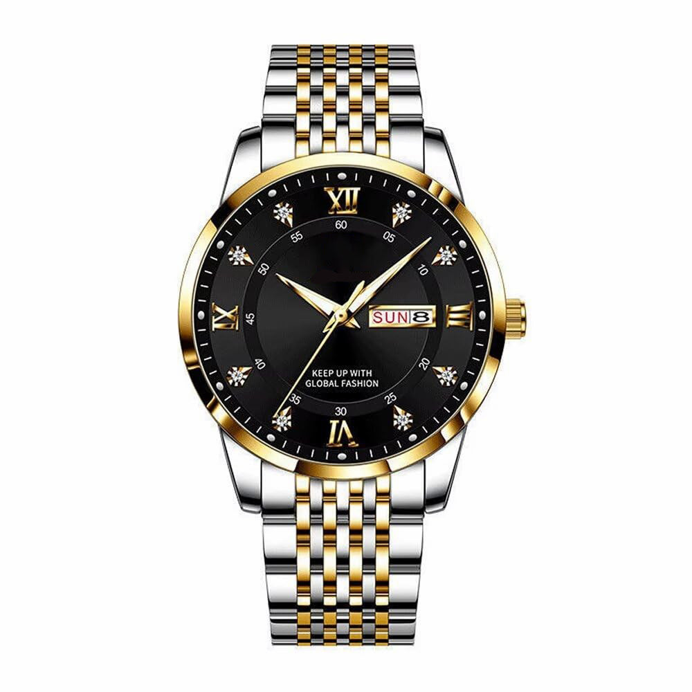 Men's Luxury Waterproof Stainless Steel Quartz Watch