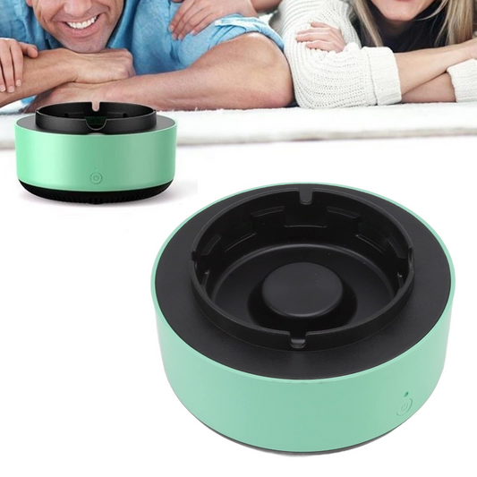 Smart Self-Extinguishing Ashtray & Air Purifier, 2-in-1 Smokeless Ashtray