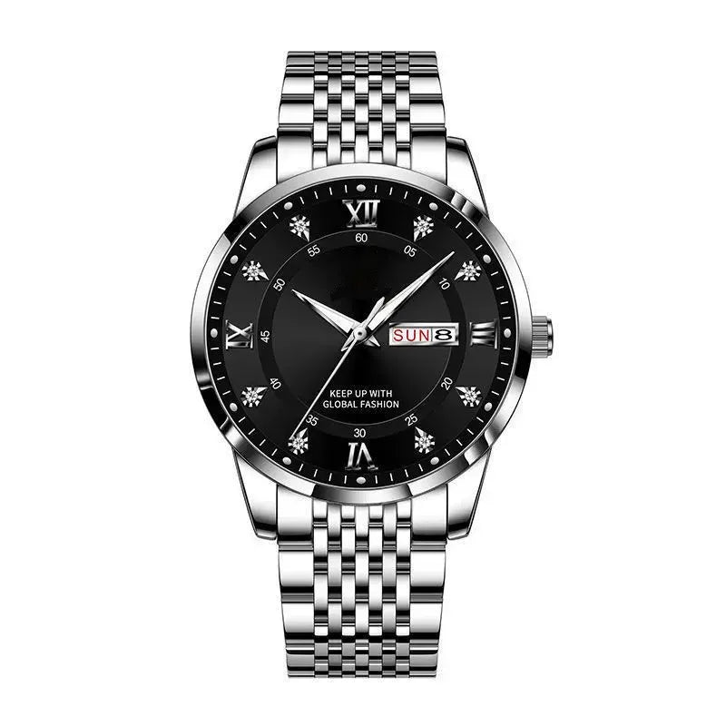 Men's Luxury Waterproof Stainless Steel Quartz Watch