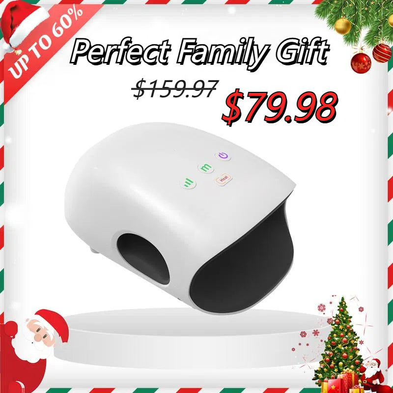 Perfect Family Gift 🎁 - Portable Hand Massager with Comfort Heat