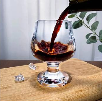 Handmade Natural Quartz Crystal Clear Goblet